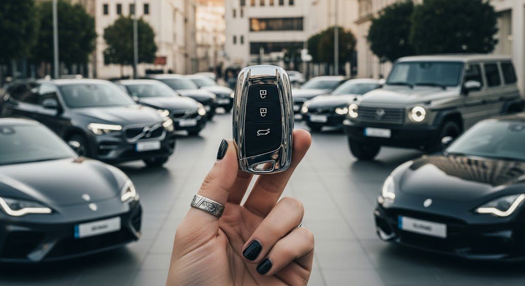 Carros automáticos. Imagem gerada por IA