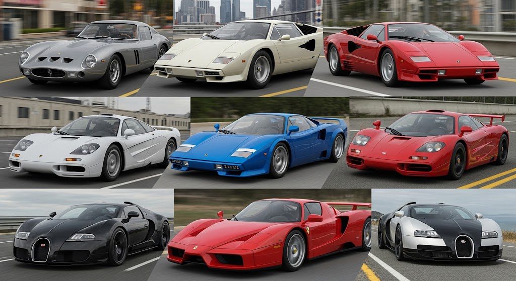 A fascinante evolução do design automotivo de supercarros ao longo das décadas A fascinante evolução do design automotivo de supercarros ao longo das décadas