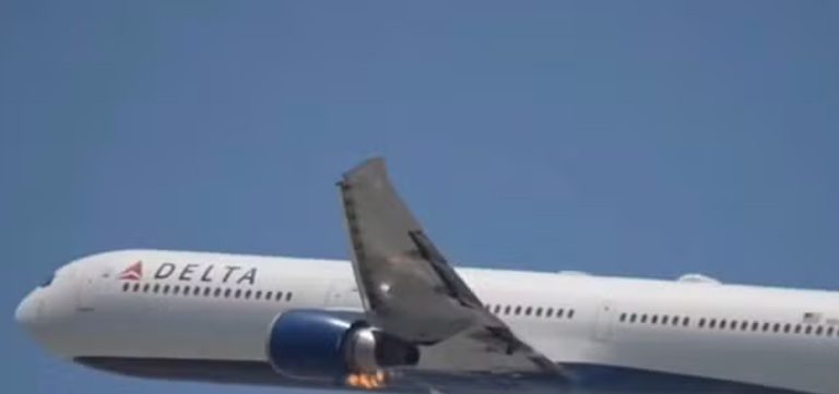 avião, delta