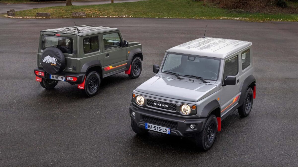 Suzuki Jimny resiste na Europa com edição limitada de 55 anos