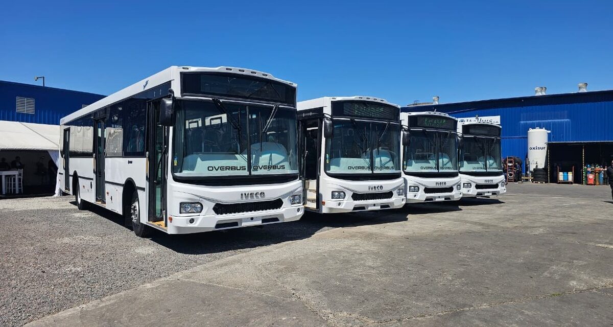 Paraná, na Argentina, inicia operação com ônibus a gás da Iveco Bus Paraná, na Argentina, inicia operação com ônibus a gás da Iveco Bus