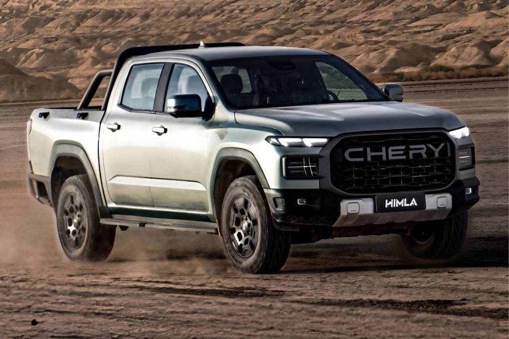 Picape da Chery pode receber motor diesel e sistema híbrido plug-in Picape da Chery pode receber motor diesel e sistema híbrido plug-in