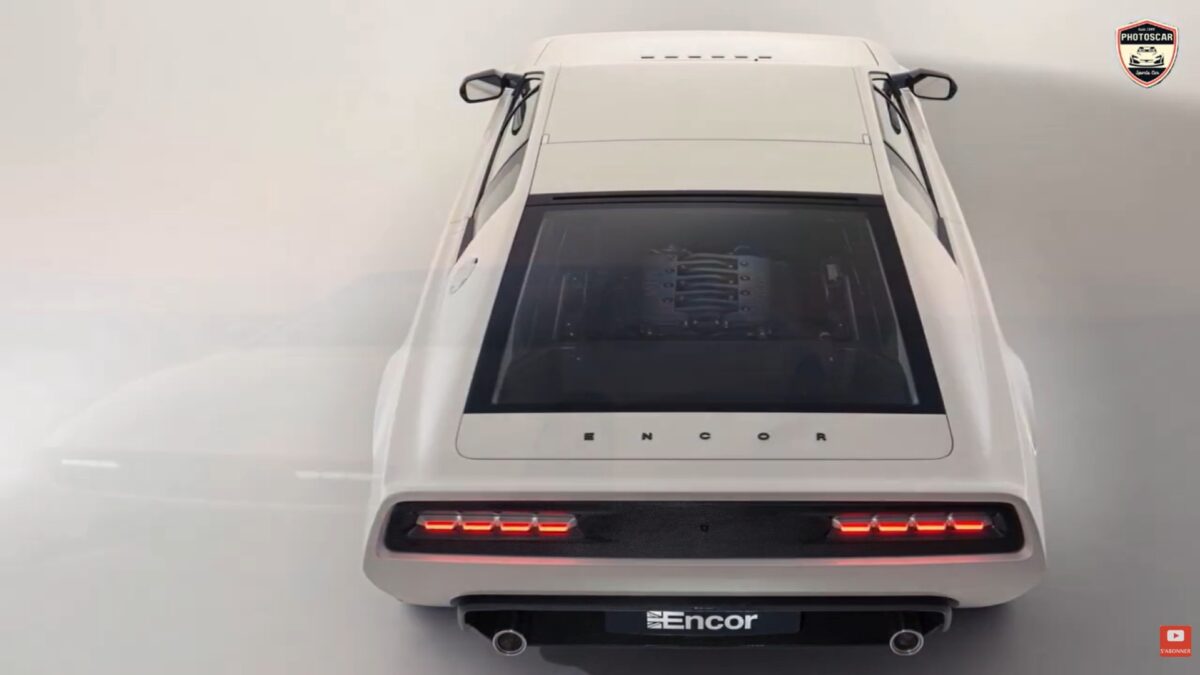 Encor Series 1 2026: a recriação do clássico Lotus Esprit com motor V8 e fibra de carbono