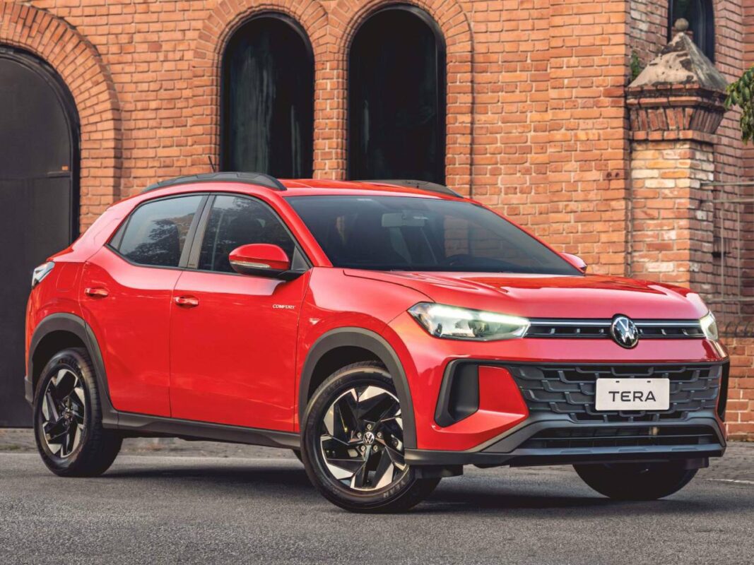 Volkswagen Tera é o SUV mais vendido do Brasil pelo 2º mês consecutivo Volkswagen Tera é o SUV mais vendido do Brasil pelo 2º mês consecutivo